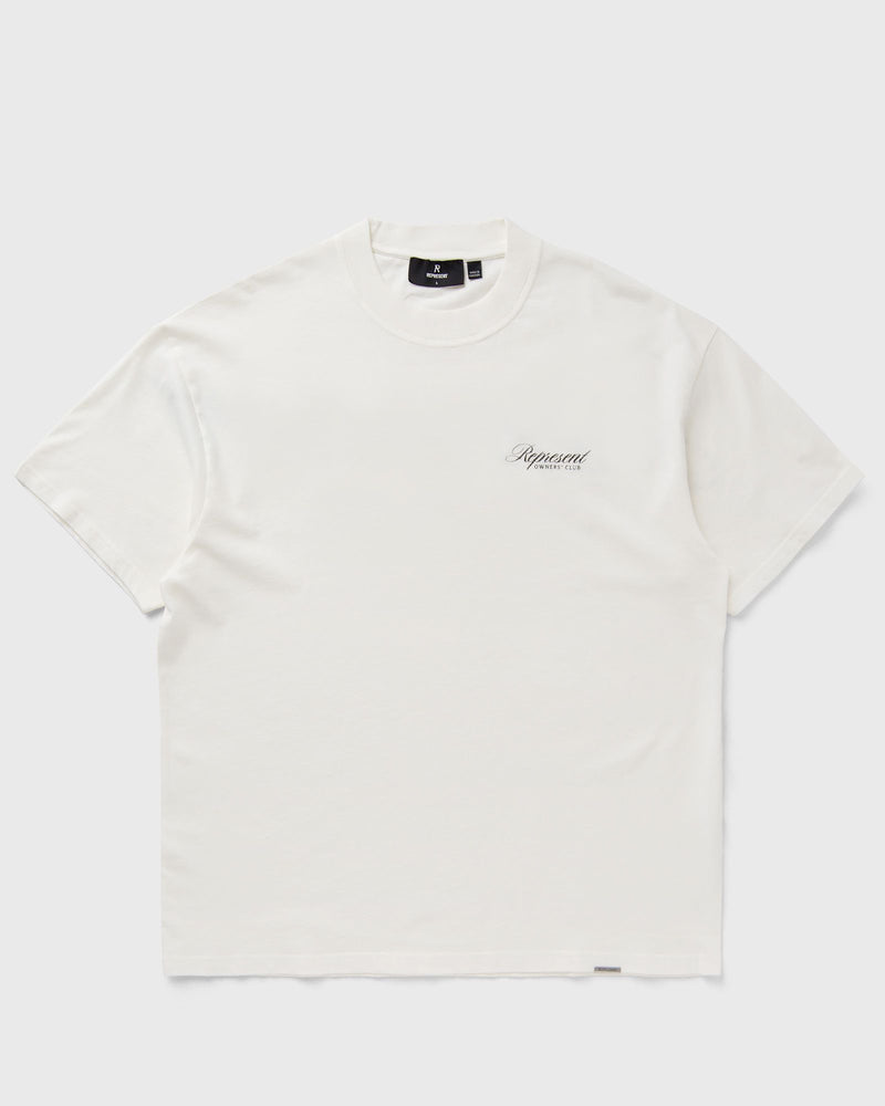 Represent REPRESENT OWNERS CLUB SCRIPT T-SHIRT white