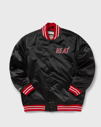 Mitchell & Ness NBA Heavyweight Satin Jacket Miami Heat black