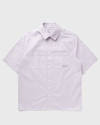 Maison Kitsune Relaxed Short Sleeve Shirt purple