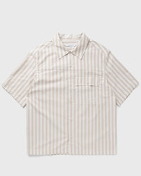 Maison Kitsune Short Sleeve Overshirt beige