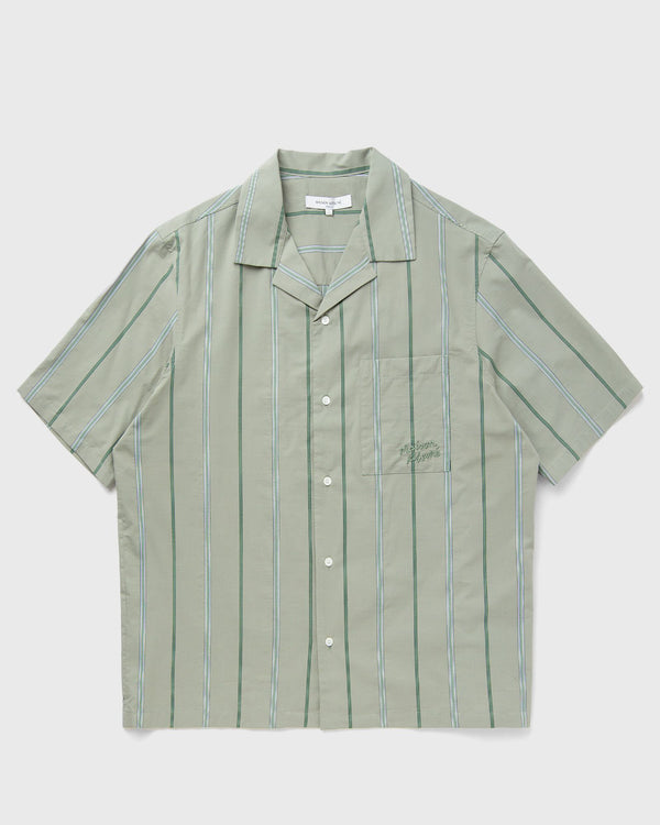 Maison Kitsune RESORT SHIRT green