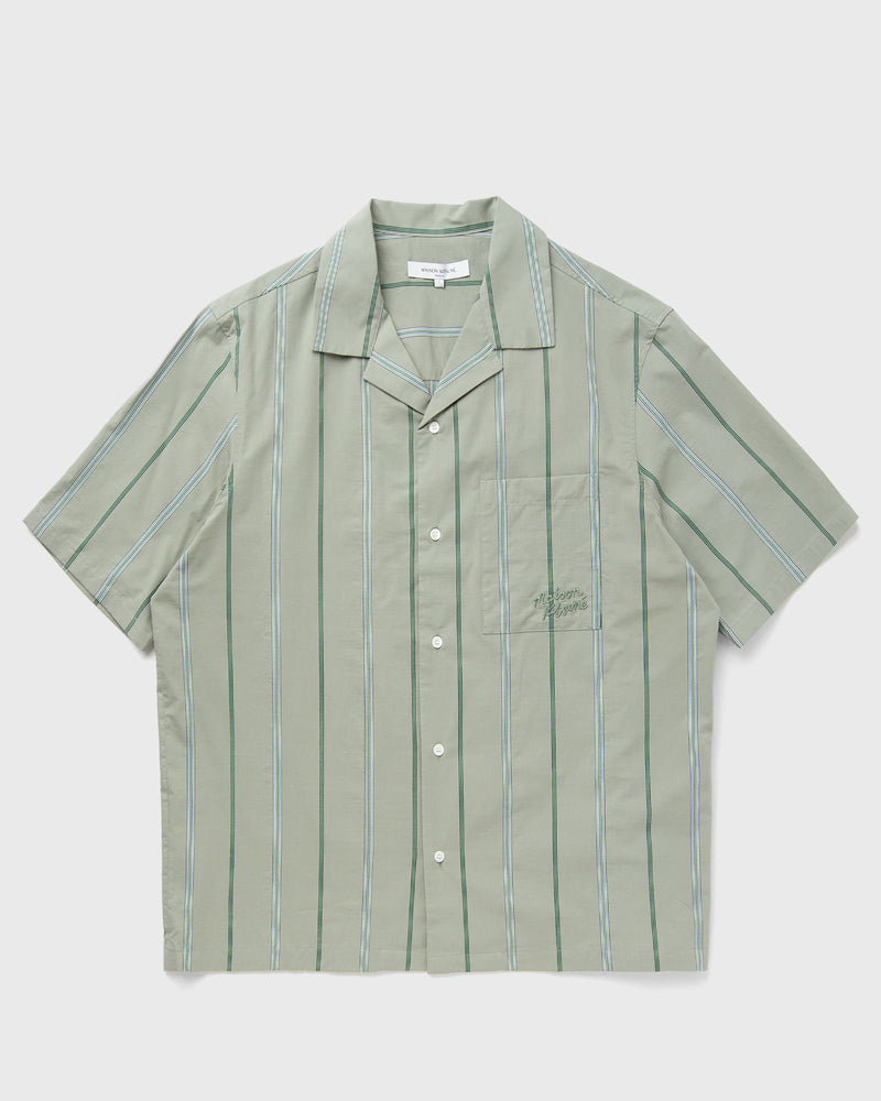 Maison Kitsune RESORT SHIRT green