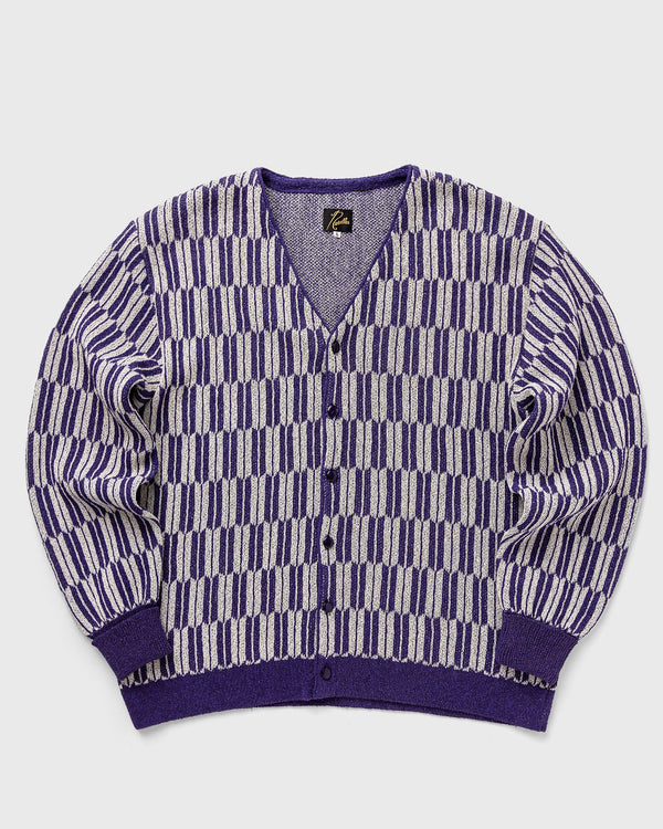 Needles V Neck Cardigan purple