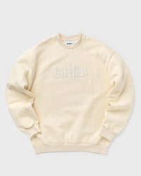 Butter Goods Fleece Applique Crewneck beige