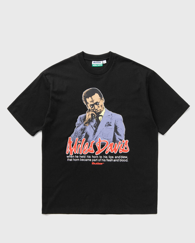 Butter Goods X Miles Davis-Portrait Tee black