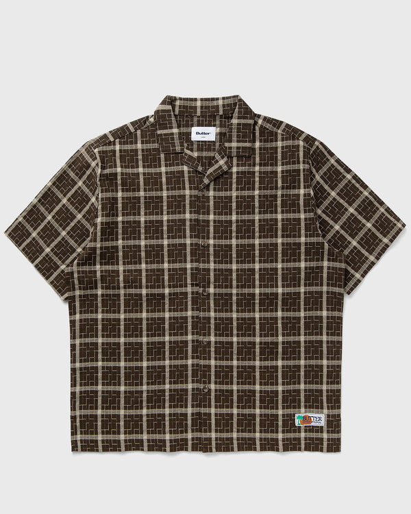 Butter Goods Vacation S/S Shirt brown