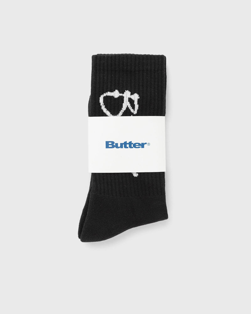 Butter Goods Scribble Socks black