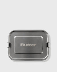 Butter Goods Metal Lunchbox silver
