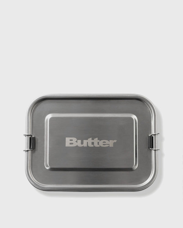 Butter Goods Metal Lunchbox silver