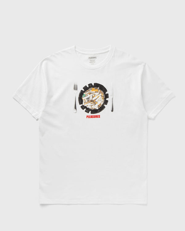 Pleasures DINNER TEE white