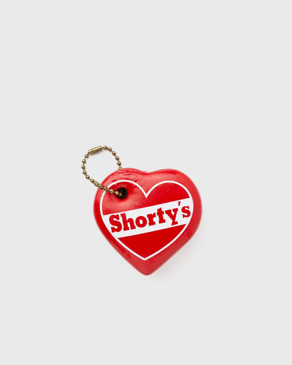 Pleasures SHORTYS PUFFY KEYCHAIN red