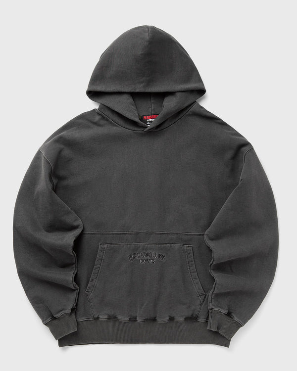 Pleasures X Iuter MARCO HOODIE grey