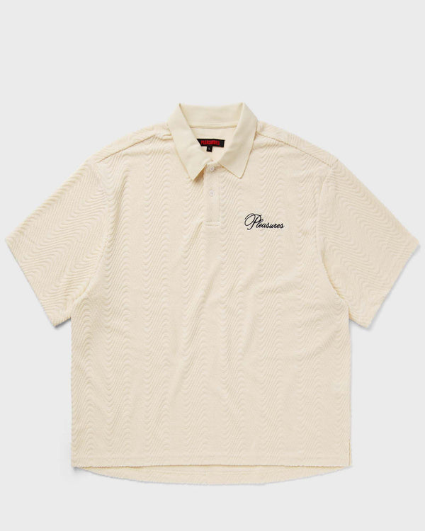 Pleasures ZEN TERRY BOXY POLO beige