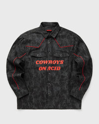 Pleasures ACID Cowboy Denim Shirt black