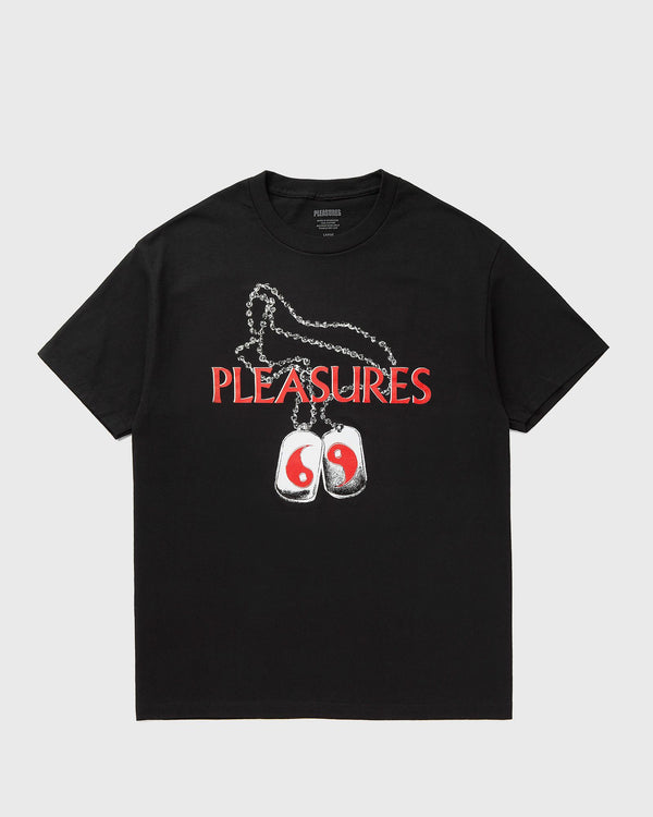 Pleasures DOG TAGS TEE black