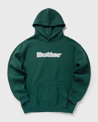 Butter Goods Ripstop Logo Applique Pullover Hood green