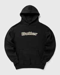 Butter Goods Ripstop Logo Applique Pullover Hood black