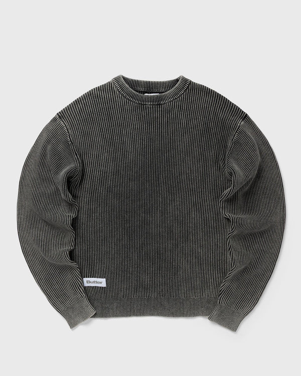 Butter Goods Bleach Knit Sweater black