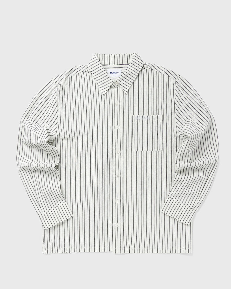 Butter Goods Lines Shirt white