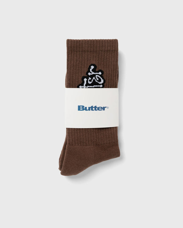 Butter Goods Connection Socks brown