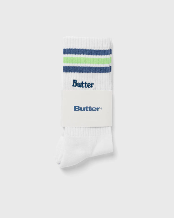 Butter Goods Stripe Socks white