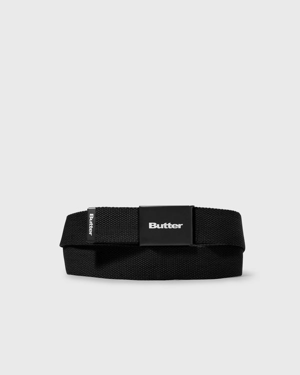 Butter Goods Logo Woven Belt black