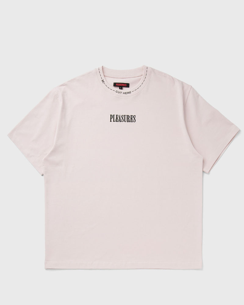 Pleasures CUT HERE Heavyweight Shirt pink
