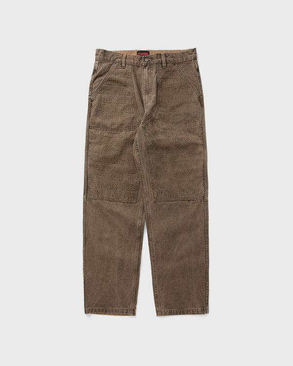 Pleasures IMPACT DOUBLE KNEE brown