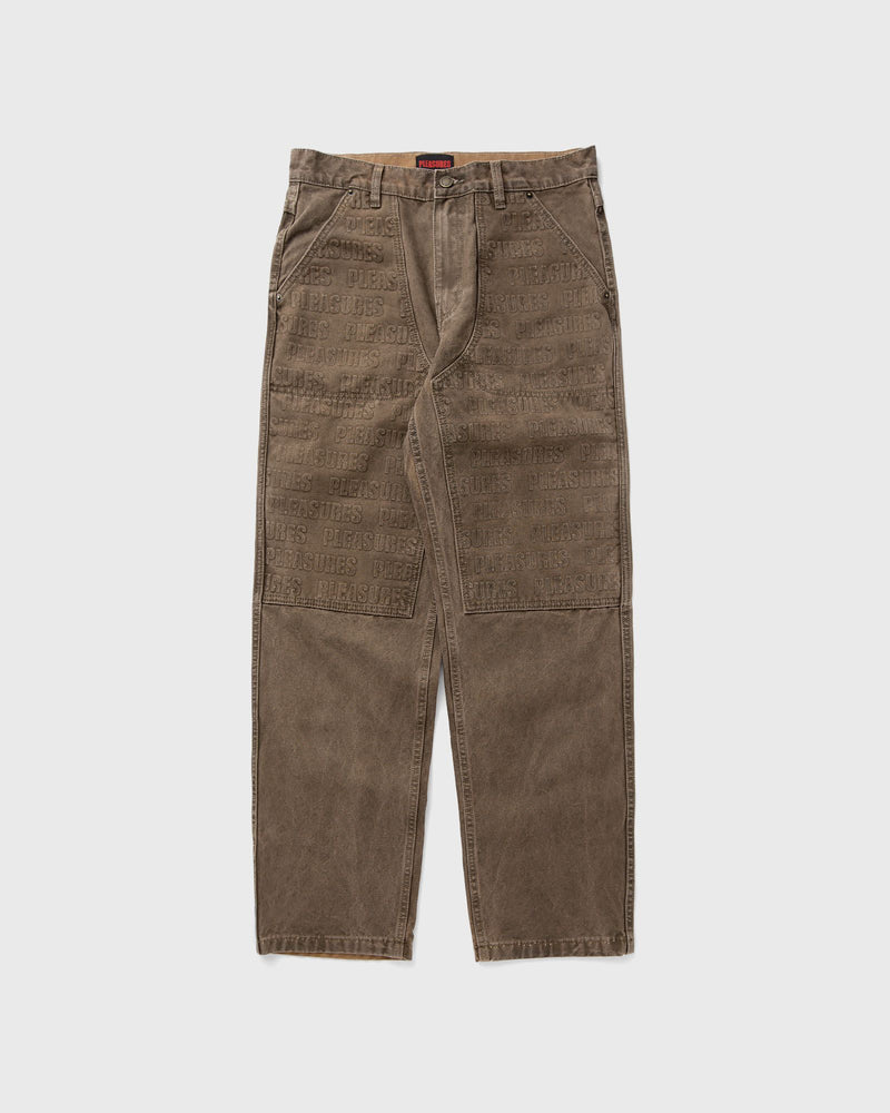 Pleasures IMPACT DOUBLE KNEE brown