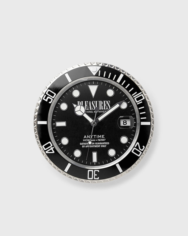 Pleasures ANYTIME CLOCK black