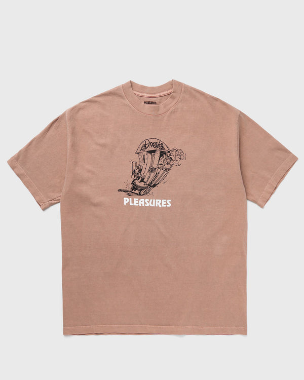 Pleasures 9th STREET TEE brown
