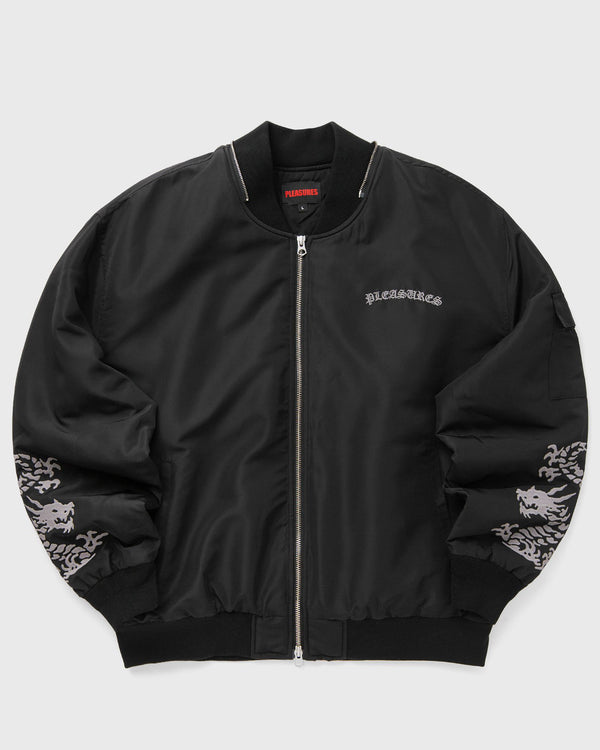 Pleasures DRAGON BOMBER black