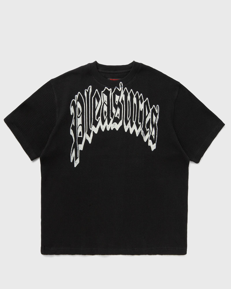 Pleasures TWITCH WAFFLE SHIRT black