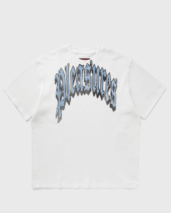 Pleasures TWITCH WAFFLE SHIRT white