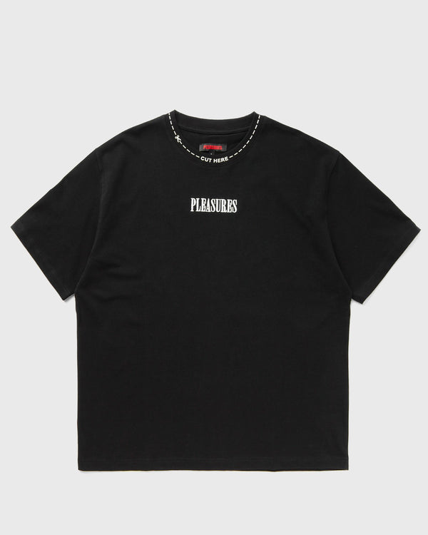 Pleasures CUT HERE HEAVYWEIGHT SHIRT black