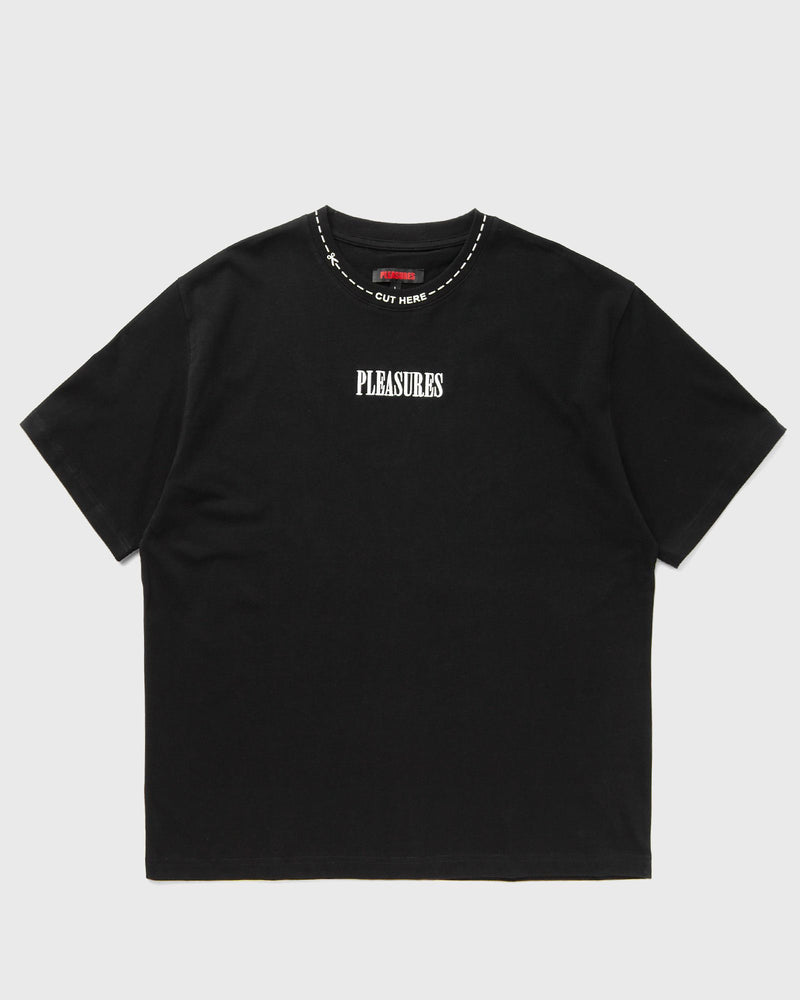 Pleasures CUT HERE HEAVYWEIGHT SHIRT black
