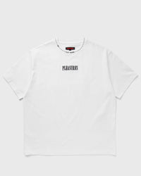 Pleasures CUT HERE Heavyweight Shirt white