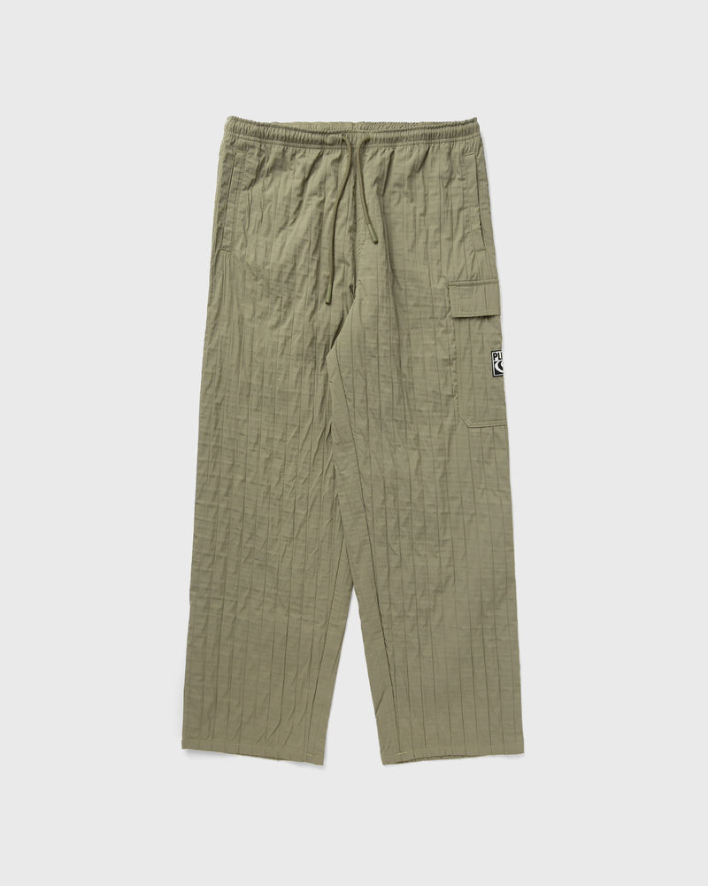 Pleasures RESCUE PLEATED CARGO PANTS green