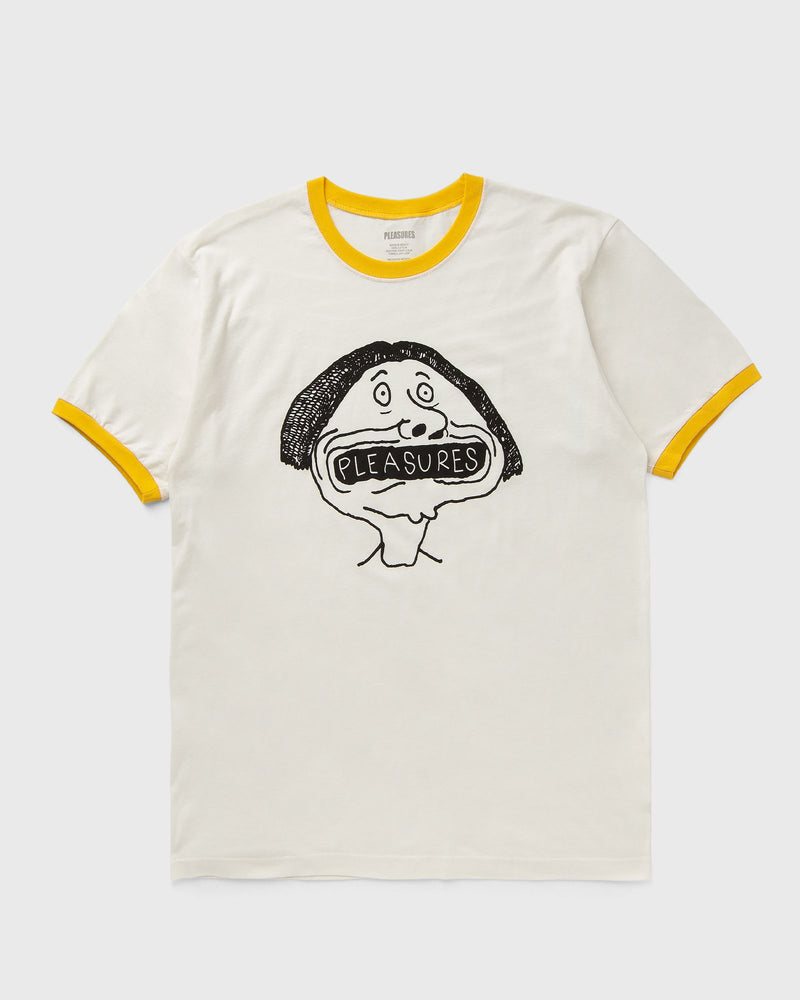 Pleasures MOUTHFUL RINGER T-SHIRT beige