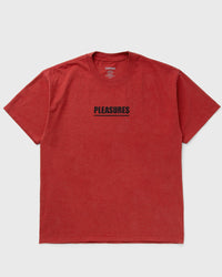 Pleasures Scripture T-Shirt Red