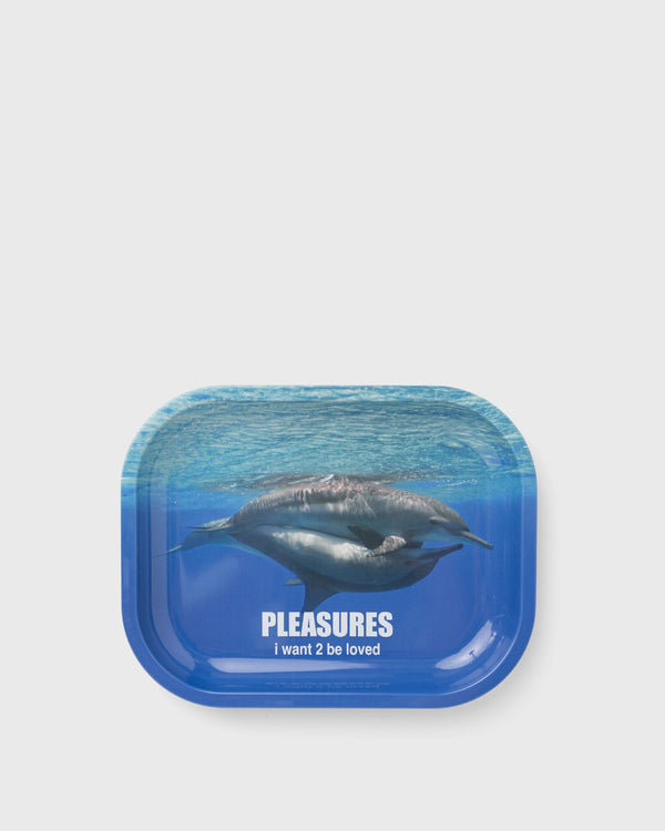 Pleasures DOLPHINS METAL TRAY blue
