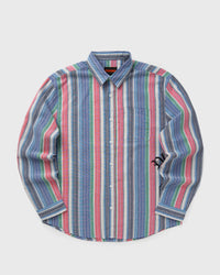 Pleasures Chapel LONG Sleeve Button UP multi