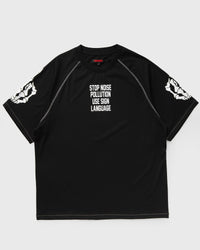 Pleasures Pollution BOXY Raglan black