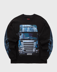 Pleasures Semi Heavyweight Long Sleeve Shirt Black