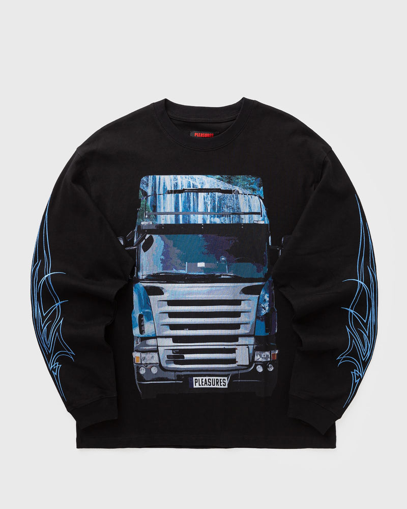 Pleasures Semi Heavyweight Long Sleeve Shirt Black