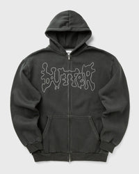 Butter Goods Blotch Zip-thru Hood black