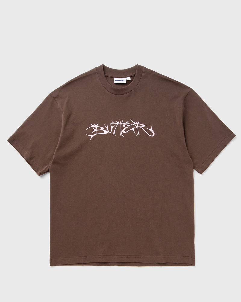 Butter Goods Scrawling Tee brown