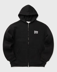 Butter Goods Pile Lined Zip-thru Hood black