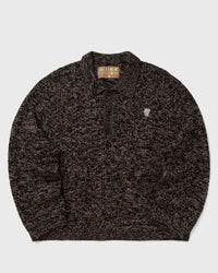 Brain Dead Waffle Pullover Sweater Grey
