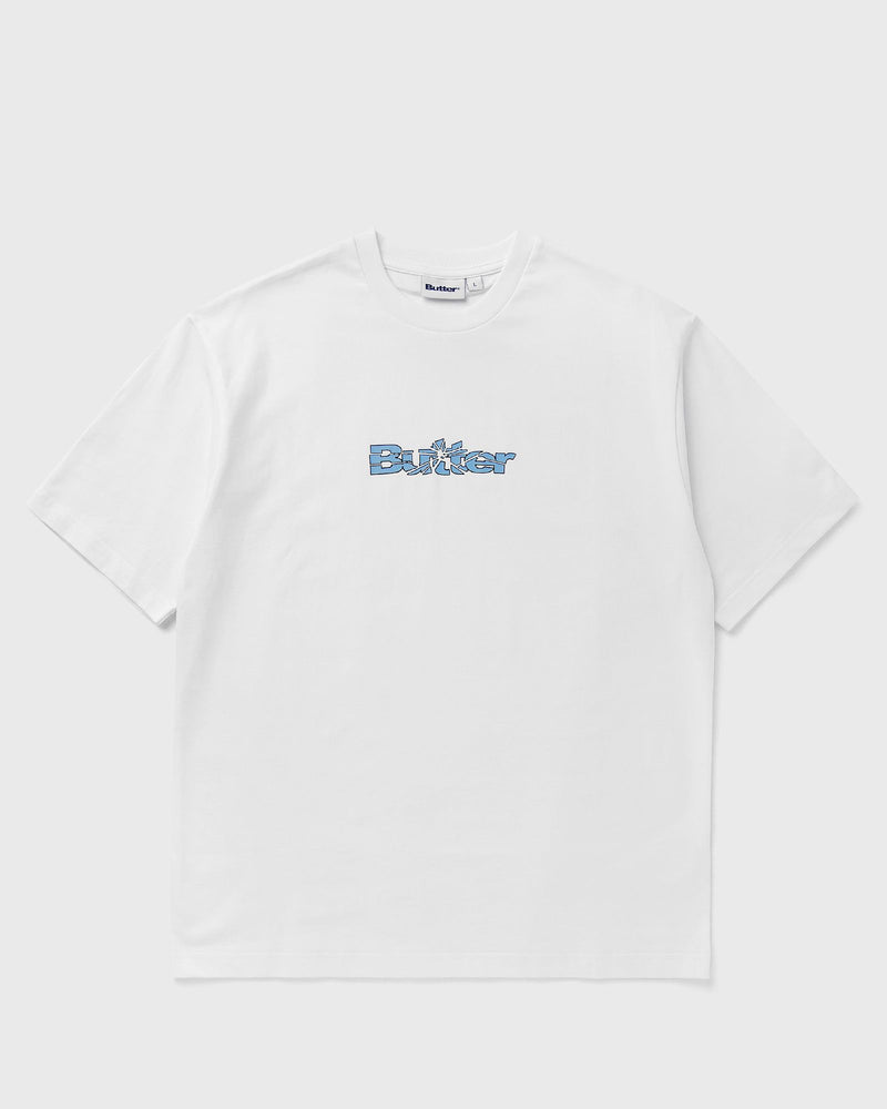 Butter Goods Smashed Logo Tee White